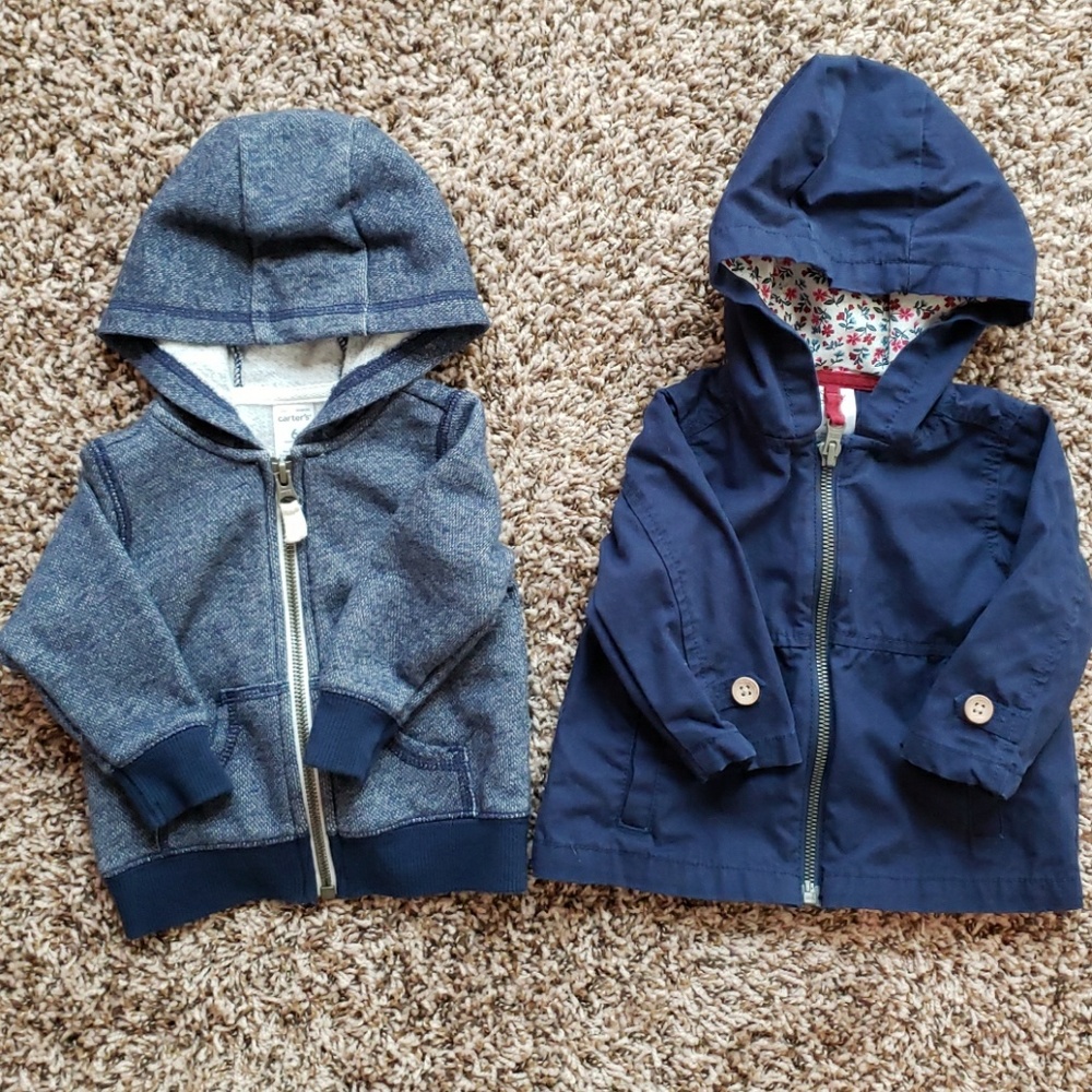 Baby girl 6m jackets